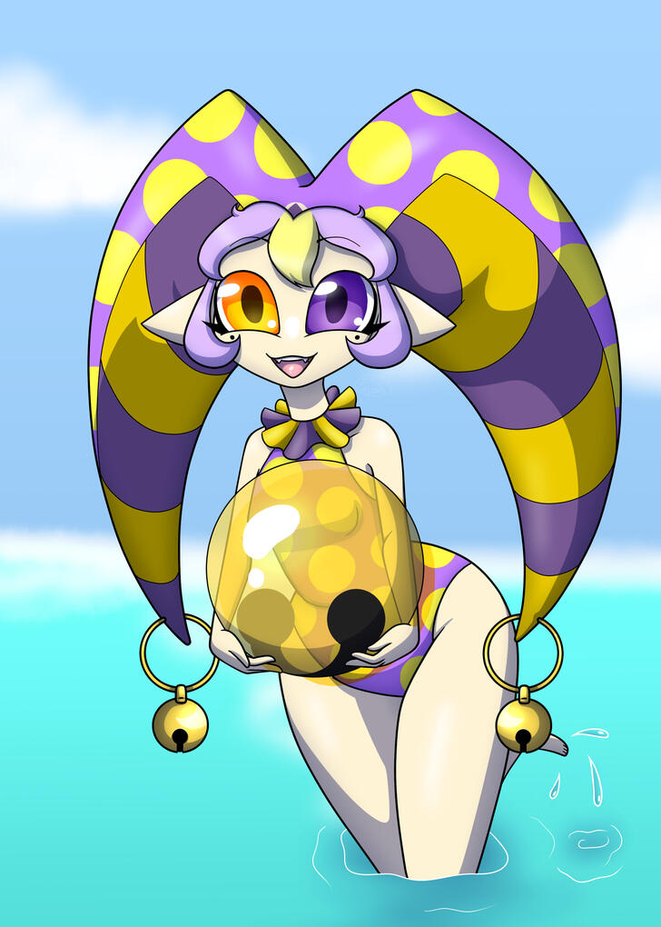 A summer drawing of Xena